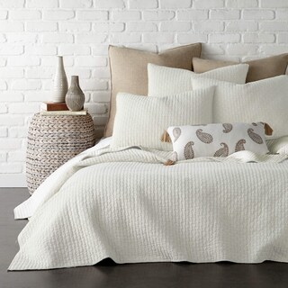 Foto 3 | Edredón Levtex Home Cross Stitch Crema Individual- Venta Internacional