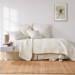 Foto 5 | Edredón Levtex Home Cross Stitch Crema Individual- Venta Internacional