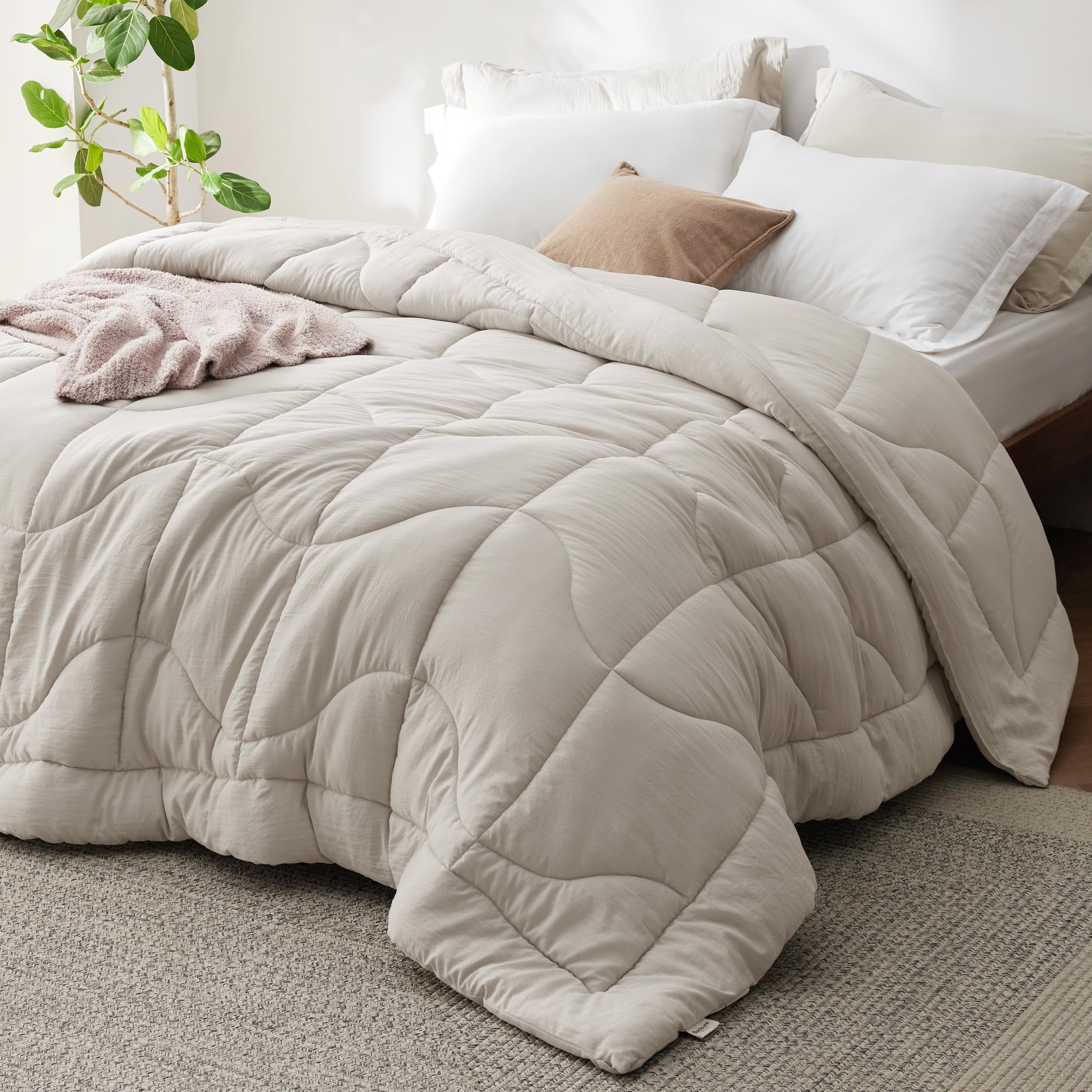 Edredón Bedsure Extragrande King Down, Ropa De Cama Alternativa - Venta Internacional.