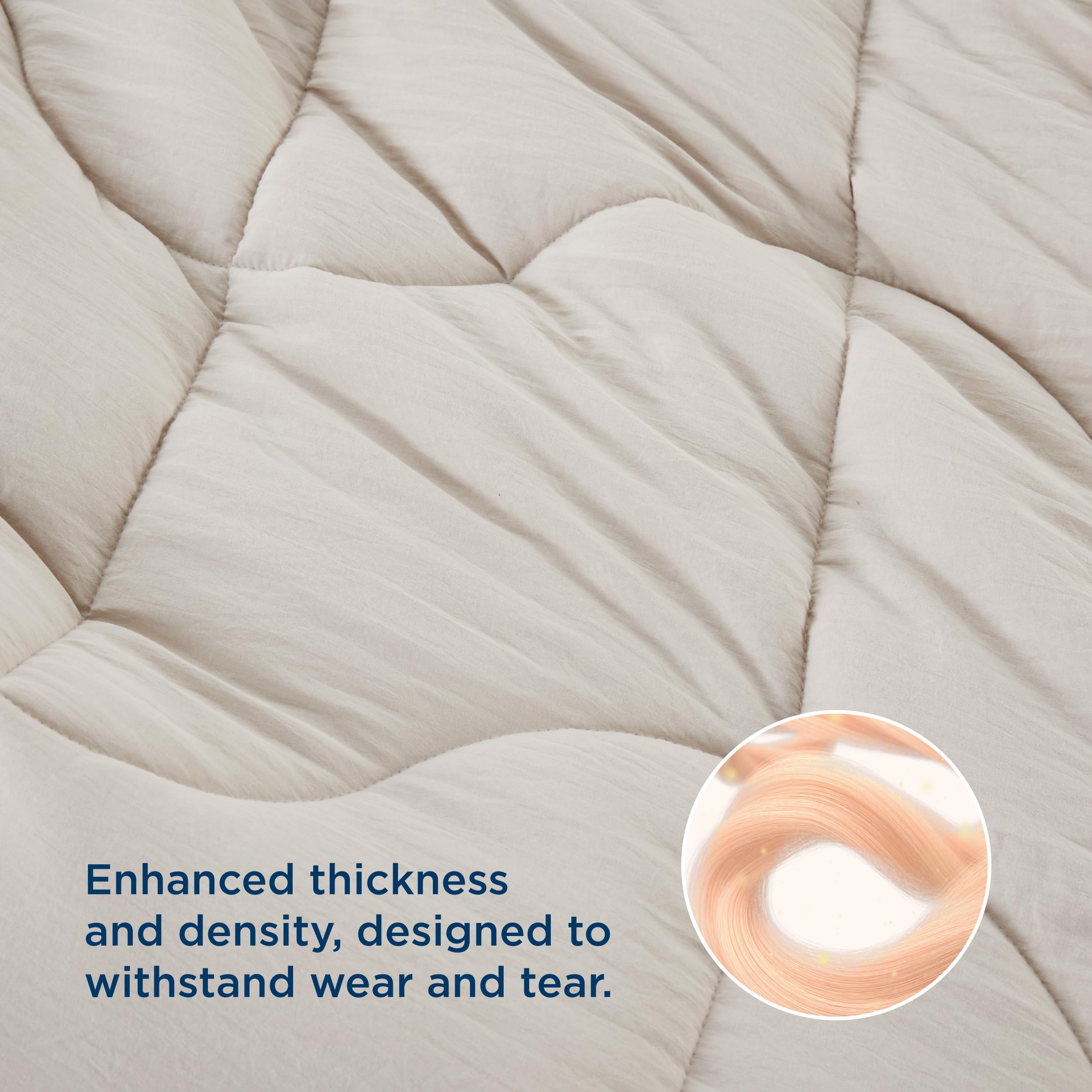 Foto 4 pulgar | Edredón Bedsure Extragrande King Down, Ropa De Cama Alternativa - Venta Internacional.