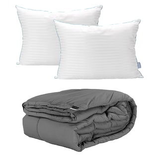 Foto 1 | Edredón Dicasa Homy Gris Oxford Queen Size + Almohada Royal Twin