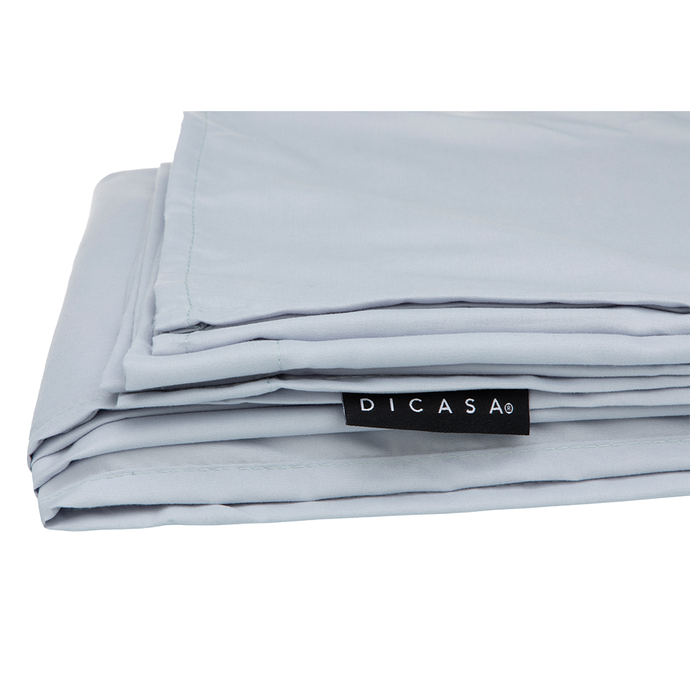 Foto 6 pulgar | Set De Edredon Doble Vista Couzy Negro-gris Oxford | Platinoking Size+ Sabanas Softy + Almohada 2-pack