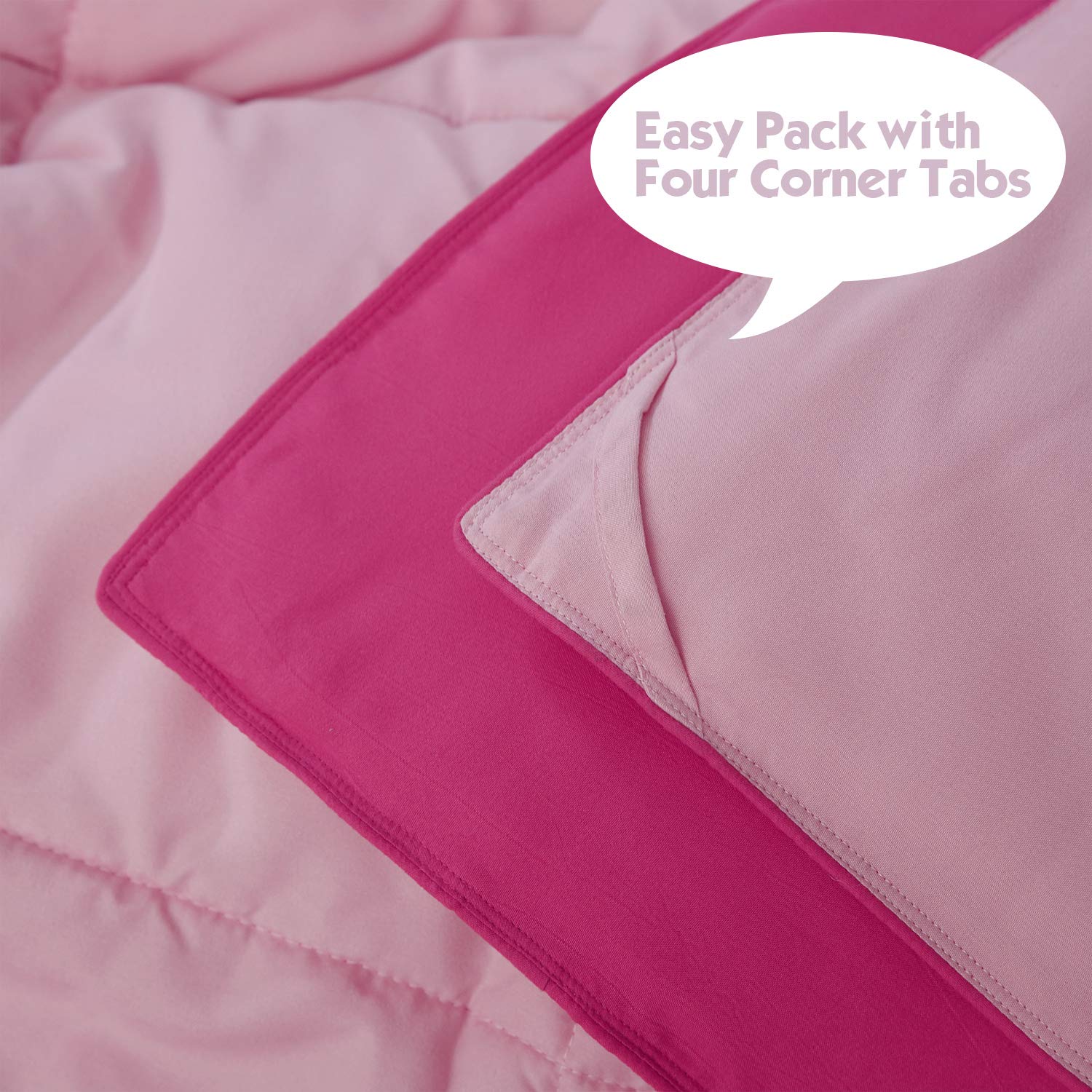 Foto 5 | Edredón Queen Size Hig Rosa - Venta Internacional