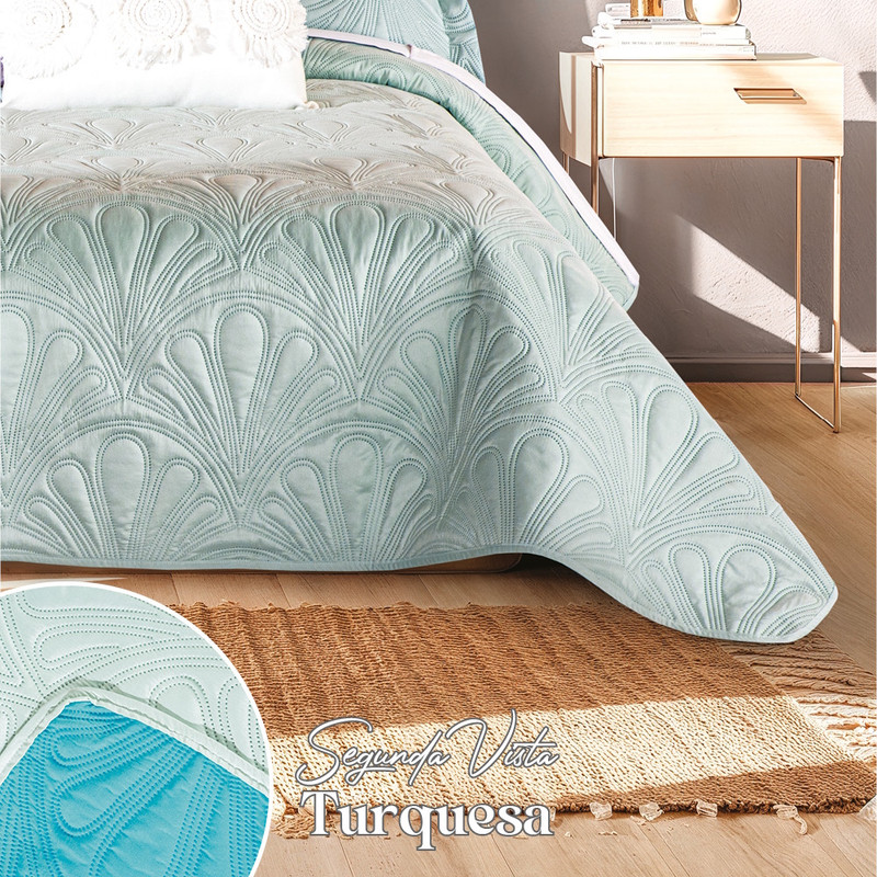Foto 4 | Edredón Neo Menta King Size Poliéster Concord