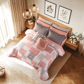 Foto 3 | Edredón Neo Deep Rose Susi King Size Poliéster Concord