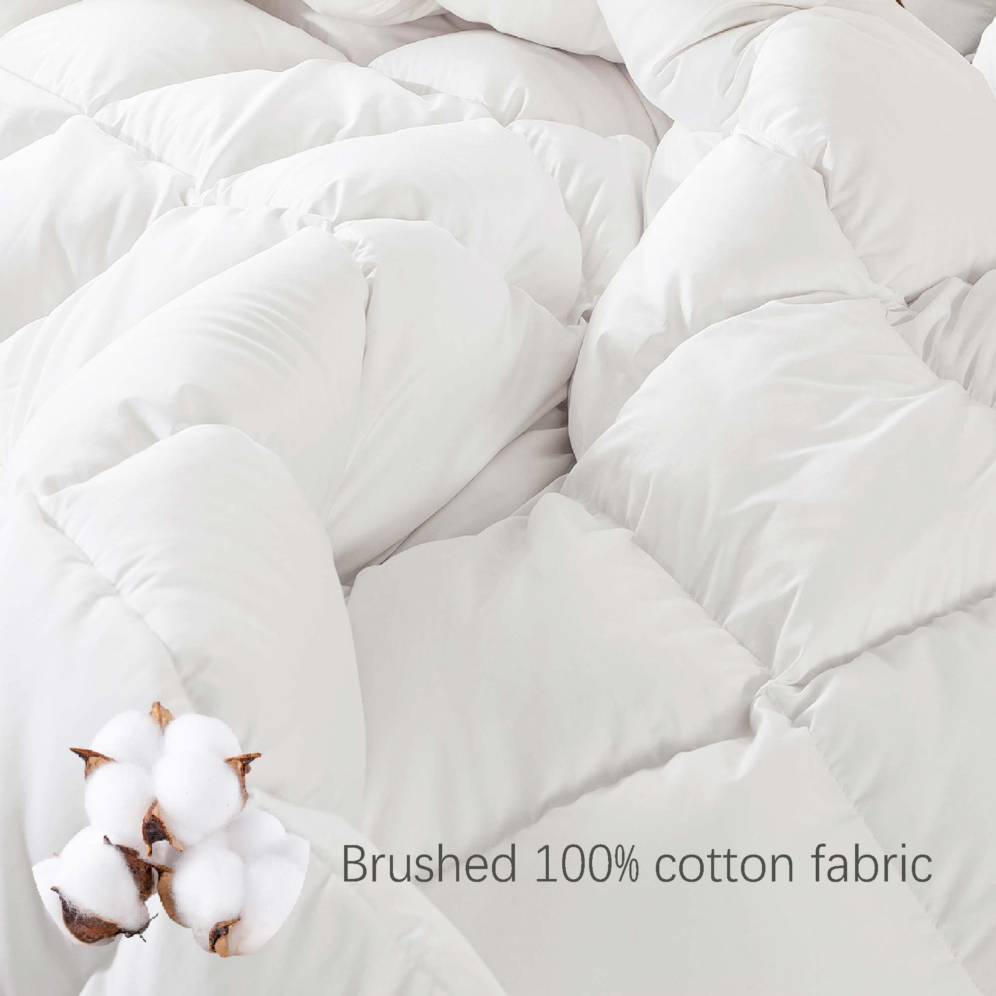 Foto 4 pulgar | Edredón Whatsbedding Feather Plum Fiber 100% Algodón King - Venta Internacional.