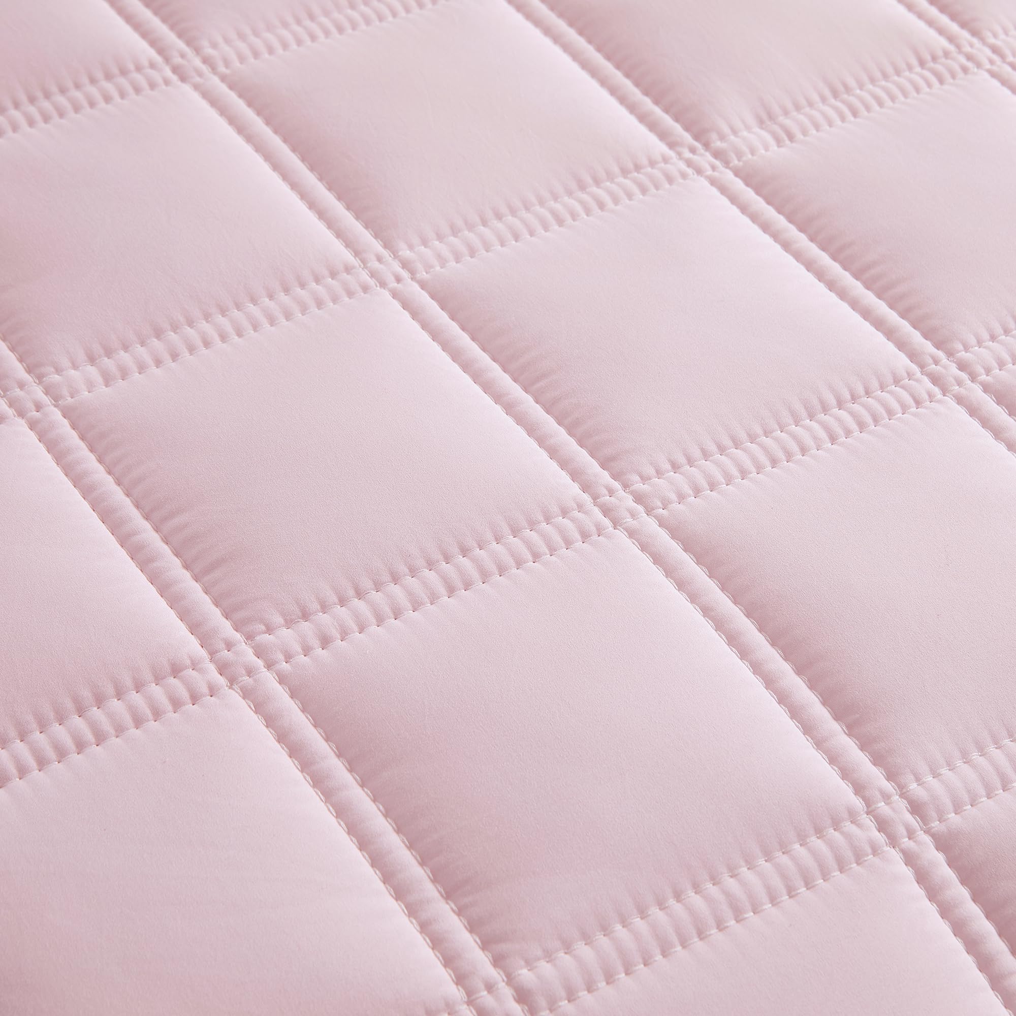 Foto 3 | Comforter Sweet Home Collection King Size, Color Rosa Pálido - Venta Internacional.