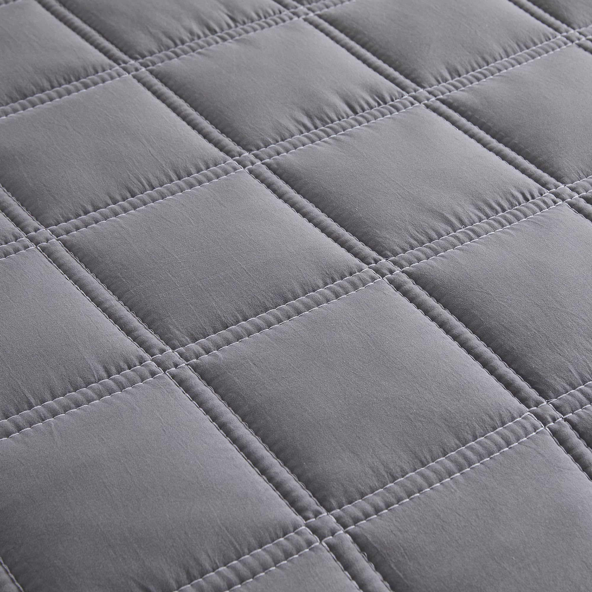 Foto 3 | Comforter Sweet Home Collection, Tamaño Completo, Gris - Venta Internacional.