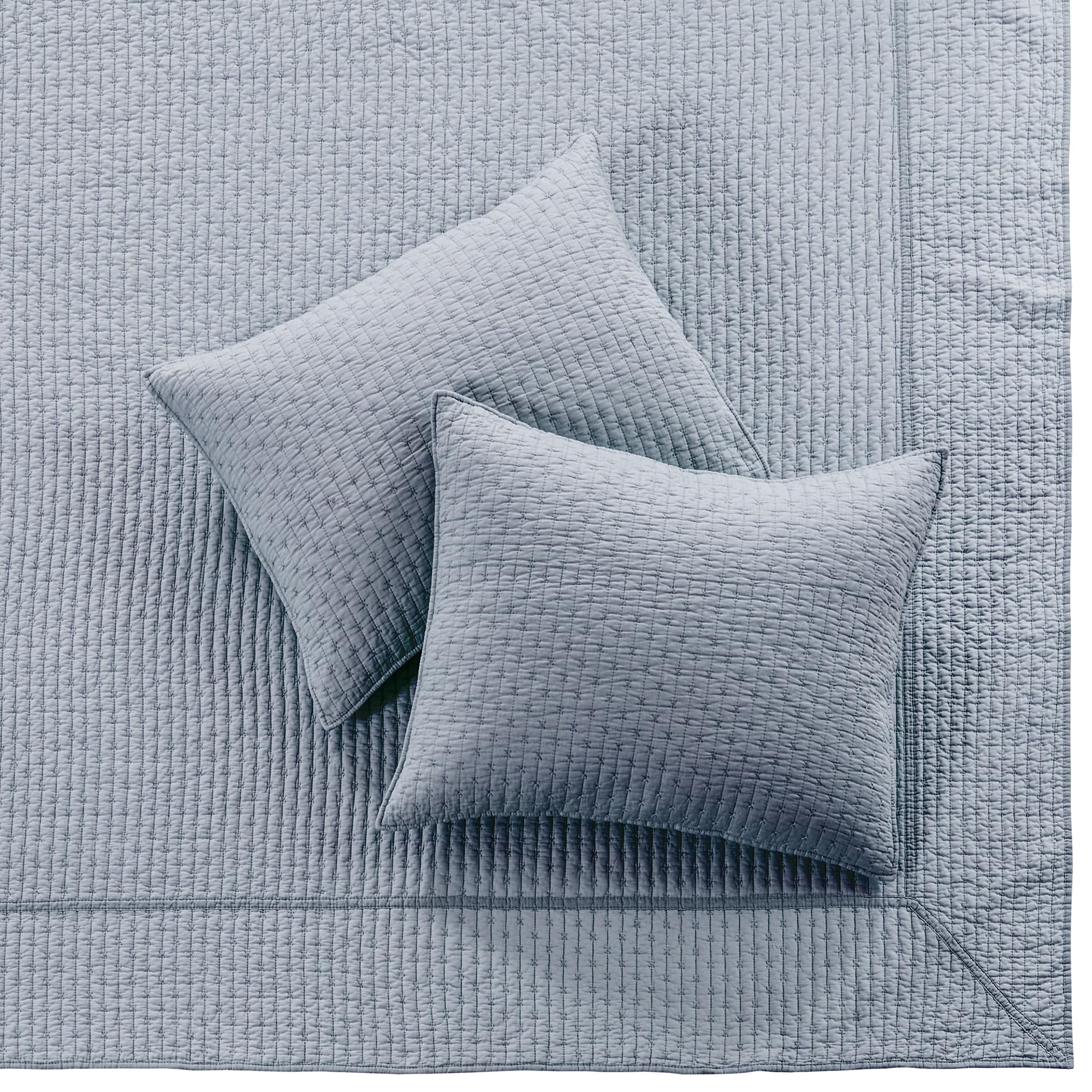 Foto 5 | Juego De Colchas Levtex Home, Punto De Cruz, Doble Con Funda De Algodón - Venta Internacional.