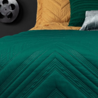 Foto 6 | Edredón Ligero Pinsonic 3d Esquimal Individual Con Fundas De Almohada, Doble Vista, Aloe