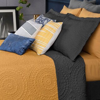 Foto 3 | Edredón Ligero Pinsonic 3d Esquimal Matrimonial Con Fundas De Almohada, Doble Vista, Munich