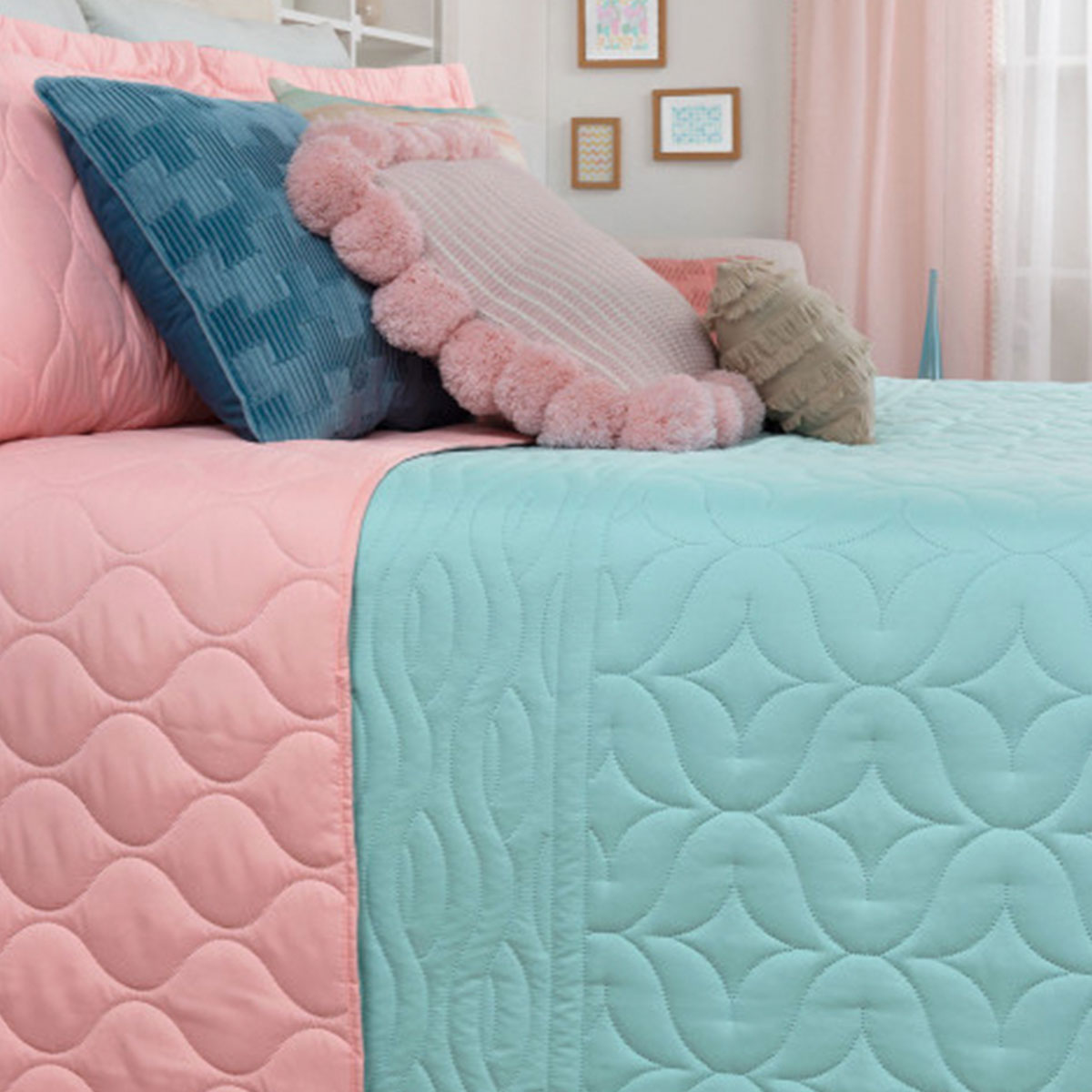 Foto 6 | Edredón Ligero Esquimal King Size Con Funda De Almohada, Doble Vista, Astrid
