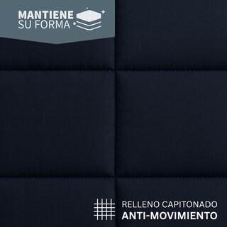 Foto 5 | Edredón Acolchado King Size Capitonado Color Marino