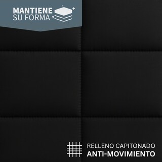 Foto 5 | Edredón Acolchado King Size Capitonado Color Negro