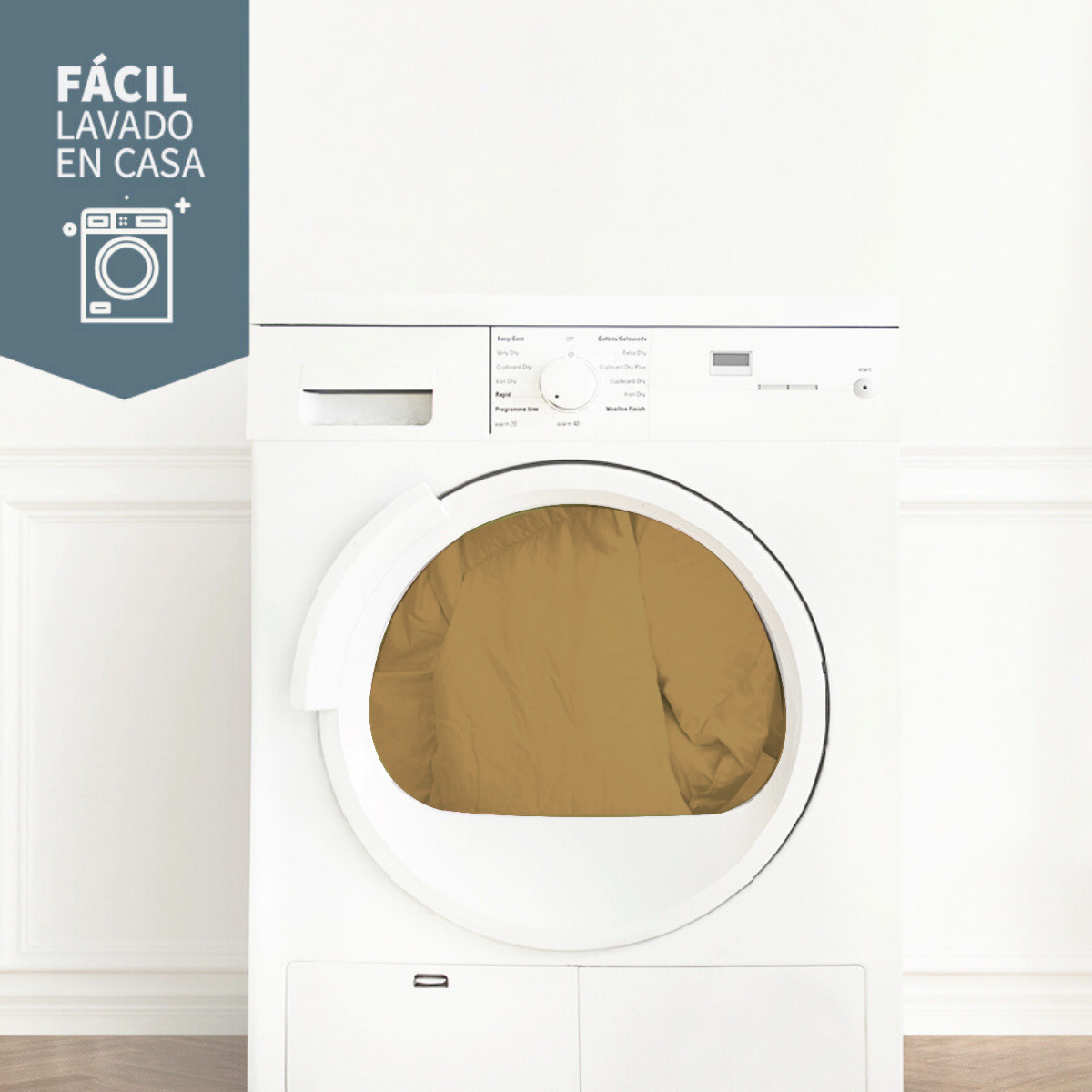 Foto 6 | Edredón Ligero Con Fundas Tesso Home Pinsonic Individual Color Beige Doble Vista