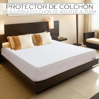 Foto 3 | Cubrecolchón Impermeable Matrimonial Eo Safe Imports ESI-19409