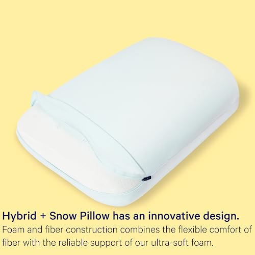 Foto 3 pulgar | Venta Internacional - Almohada Casper Sleep Hybrid Snow, Tamaño Estándar, Blanca