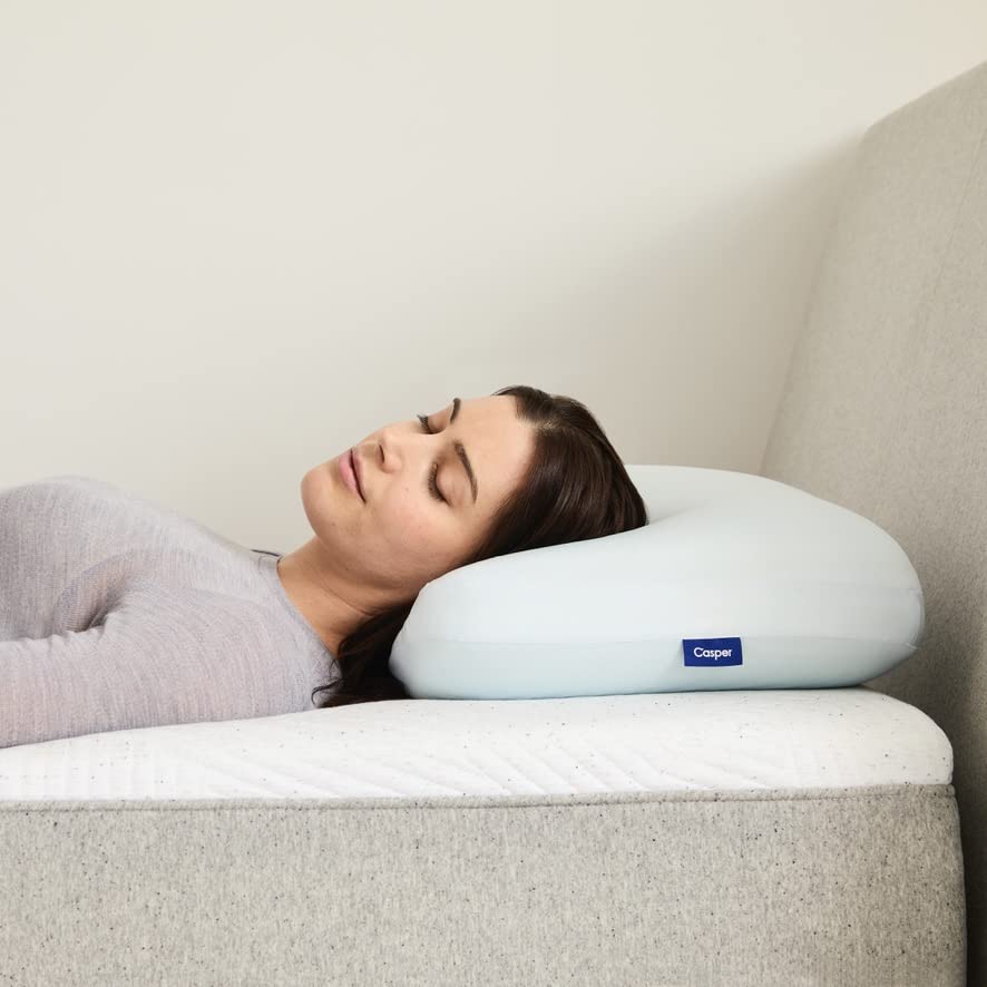 Foto 7 pulgar | Venta Internacional - Almohada Casper Sleep Hybrid Snow, Tamaño Estándar, Blanca