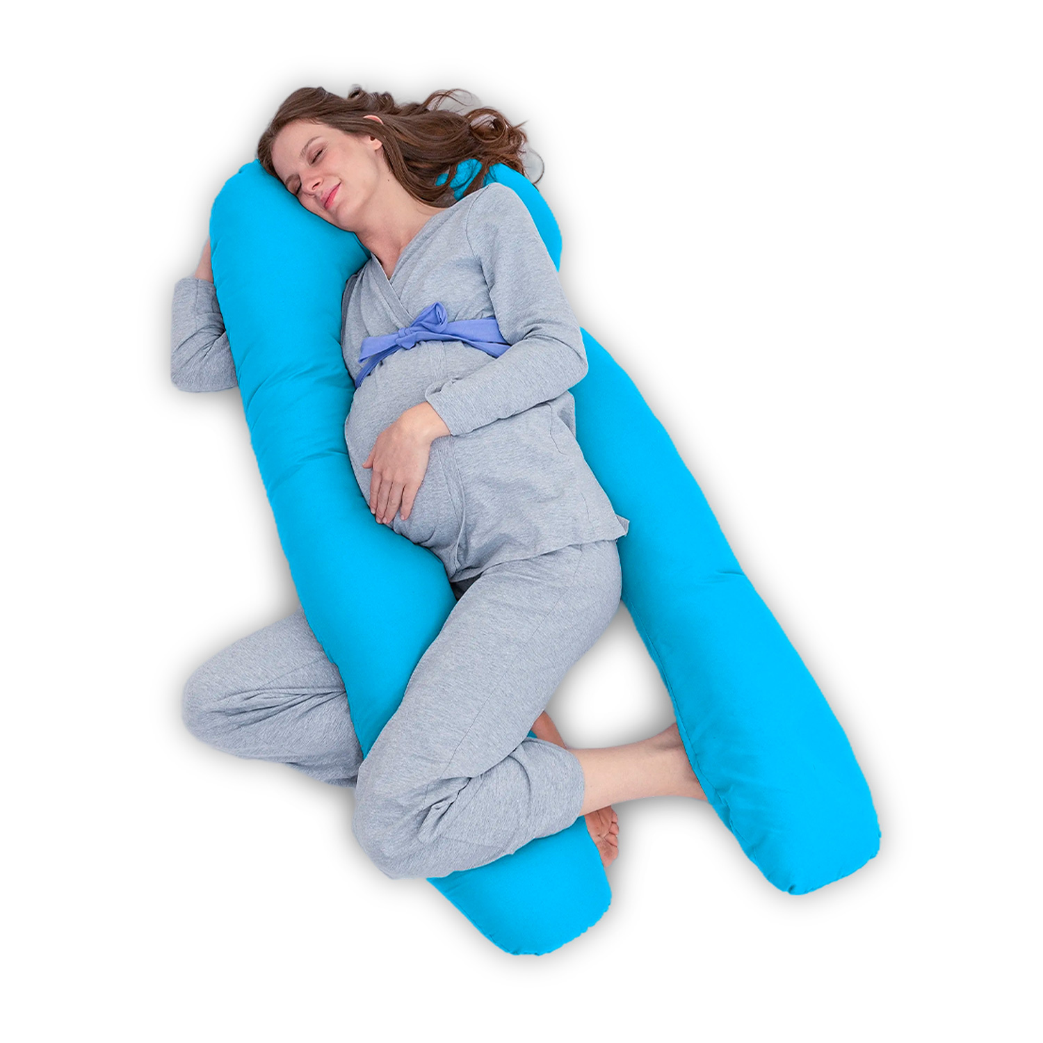 Almohada de Embarazo Babies And Kiddies Azul