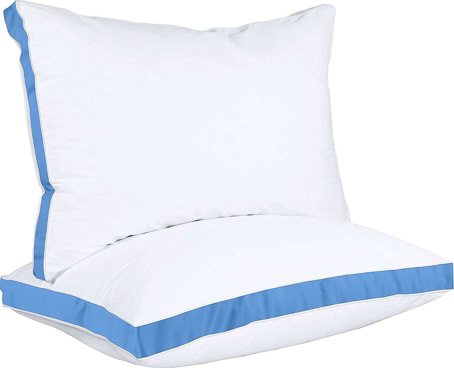 Foto 2 pulgar | Pillows Utopia Bedding Queen Size (azul), Juego De 2 - Venta Internacional.