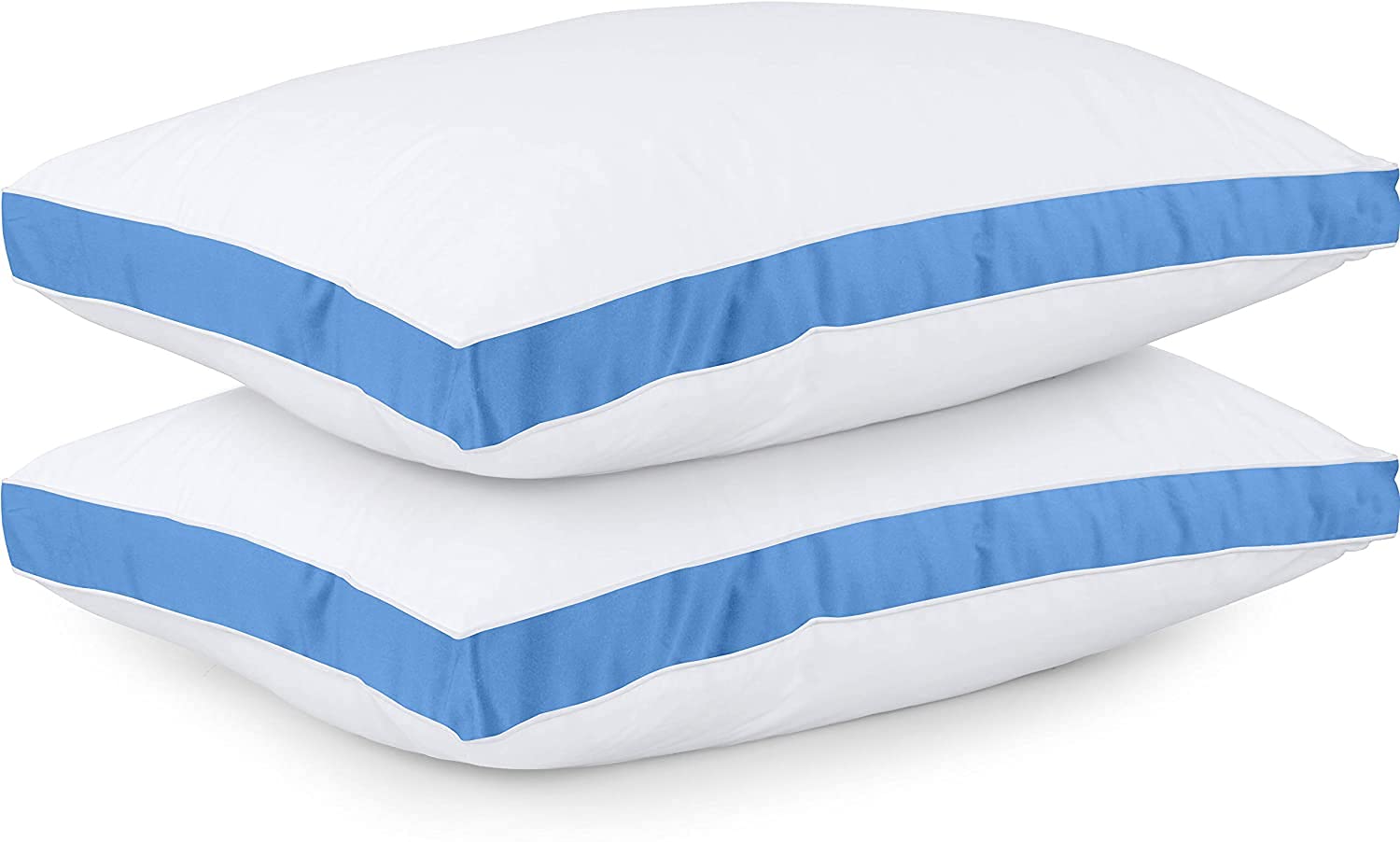 Foto 2 | Pillows Utopia Bedding Queen Size (azul), Juego De 2 - Venta Internacional.