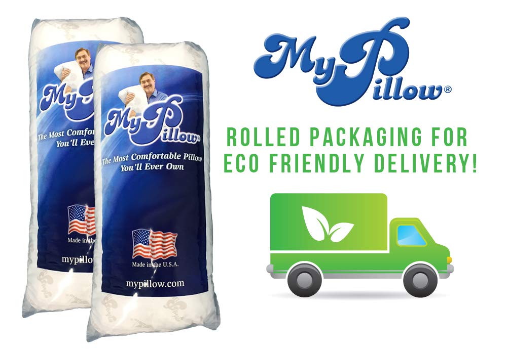 Foto 5 pulgar | Juego De Cama Pillow Mypillow Premium De 2 Camas Tamaño King Con Soporte Mediano - Venta Internacional.