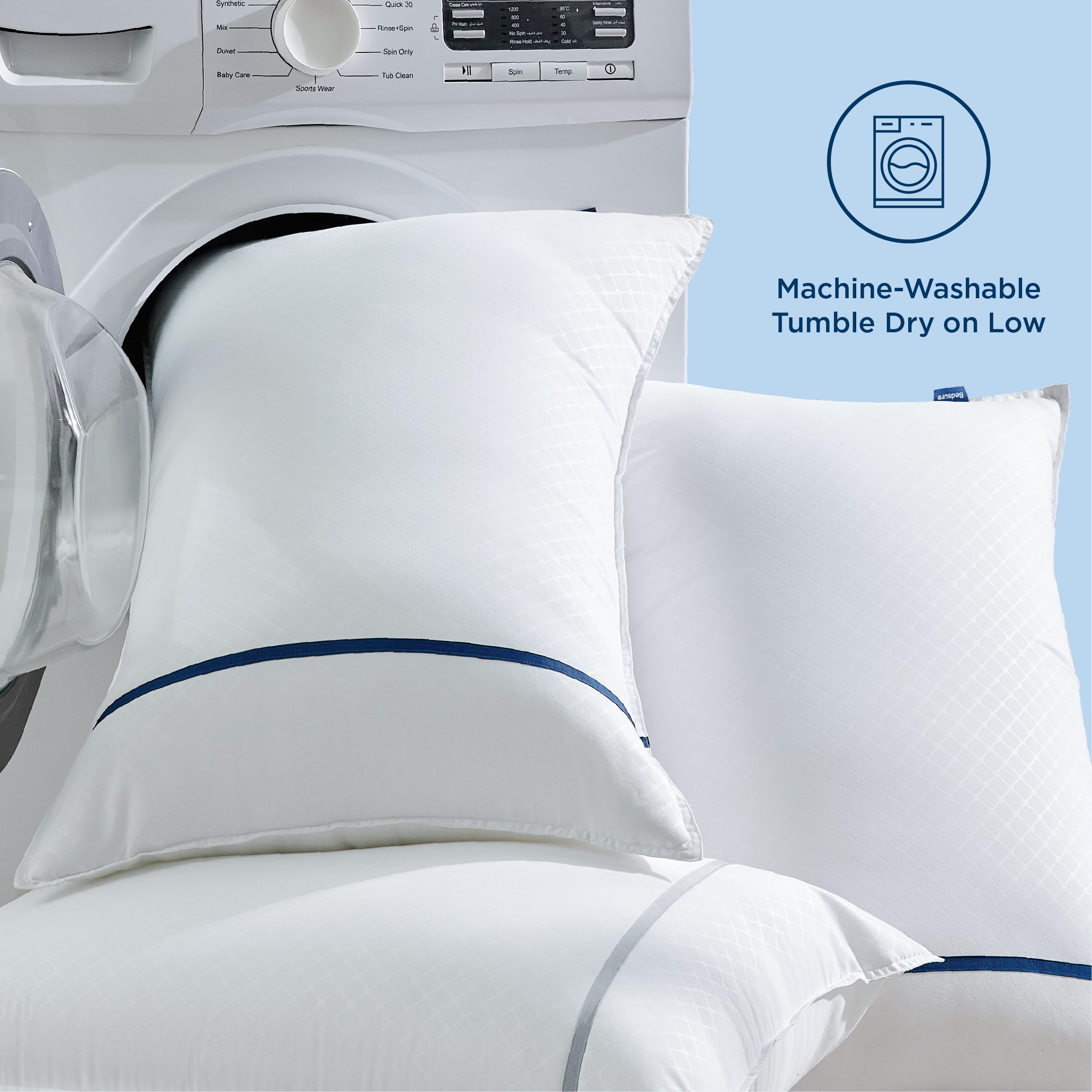 Foto 8 pulgar | Almohadas Bedsure Hotel King Tamaño 19 x 34 cm Juego de 2 Unidades - Venta Internacional