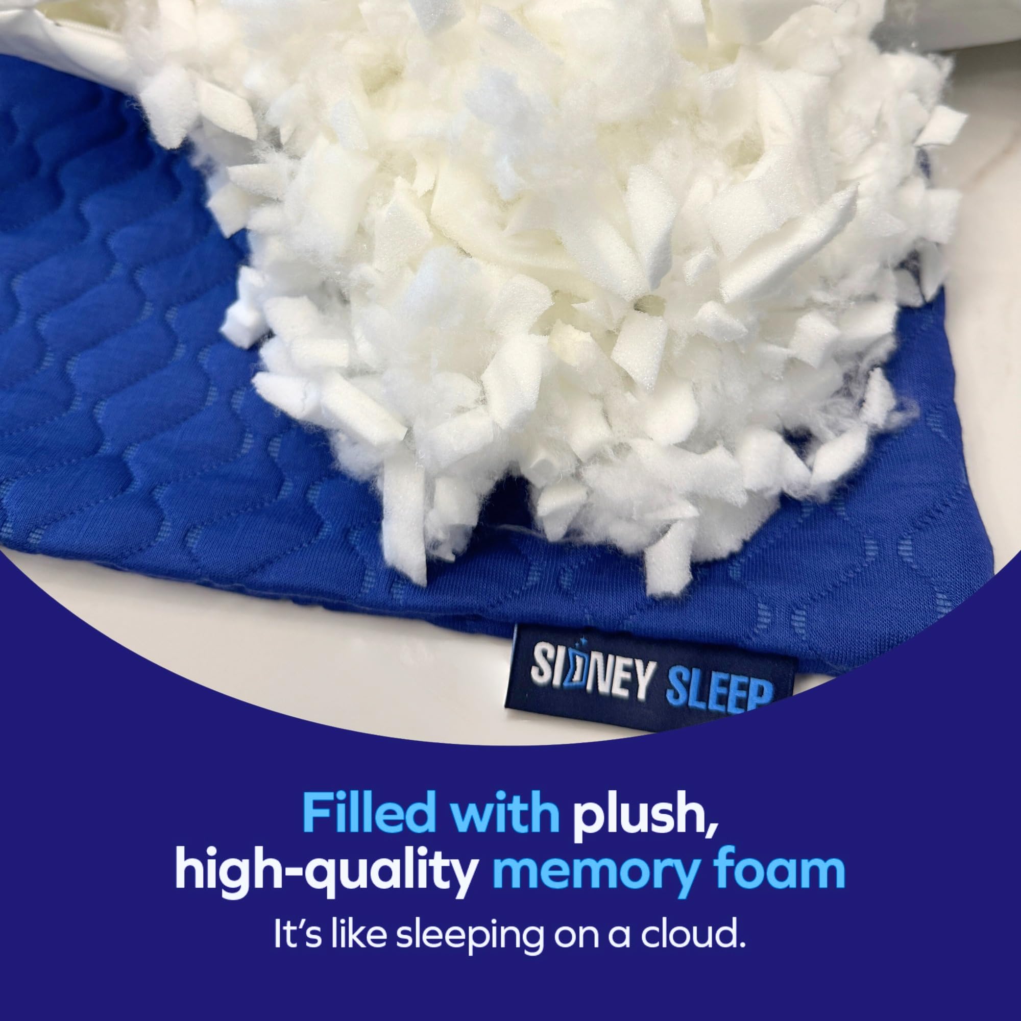 Foto 7 | Almohada Sídney Sleep Ajustable-Venta Internacional
