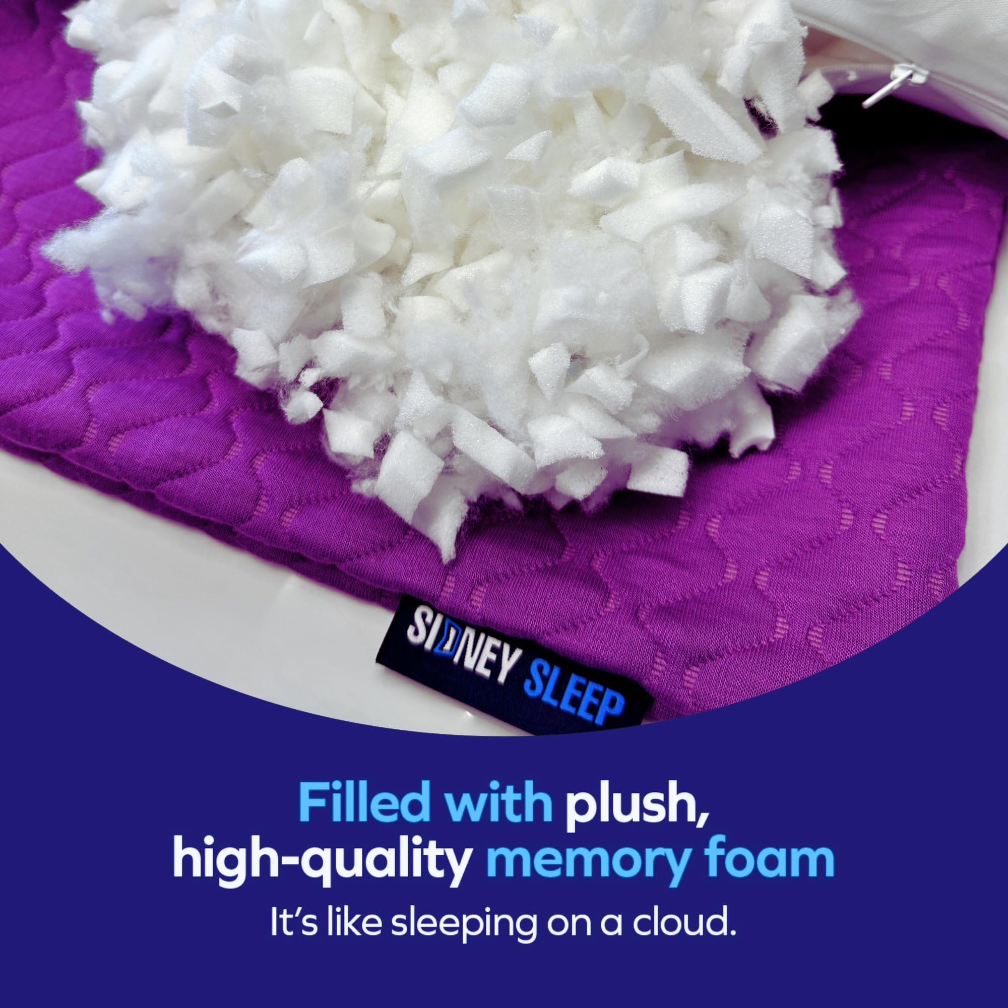 Foto 7 | Almohada Sídney Sleep Ajustable-Venta Internacional