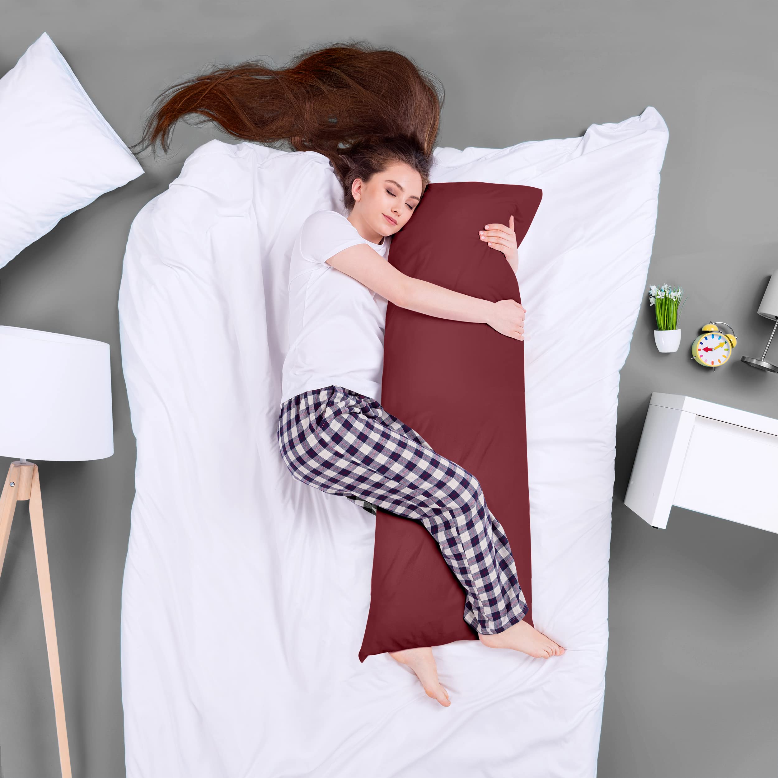 Foto 4 pulgar | Almohada Corporal Completa Para Adultos, Utopia Bedding - Venta Internacional.