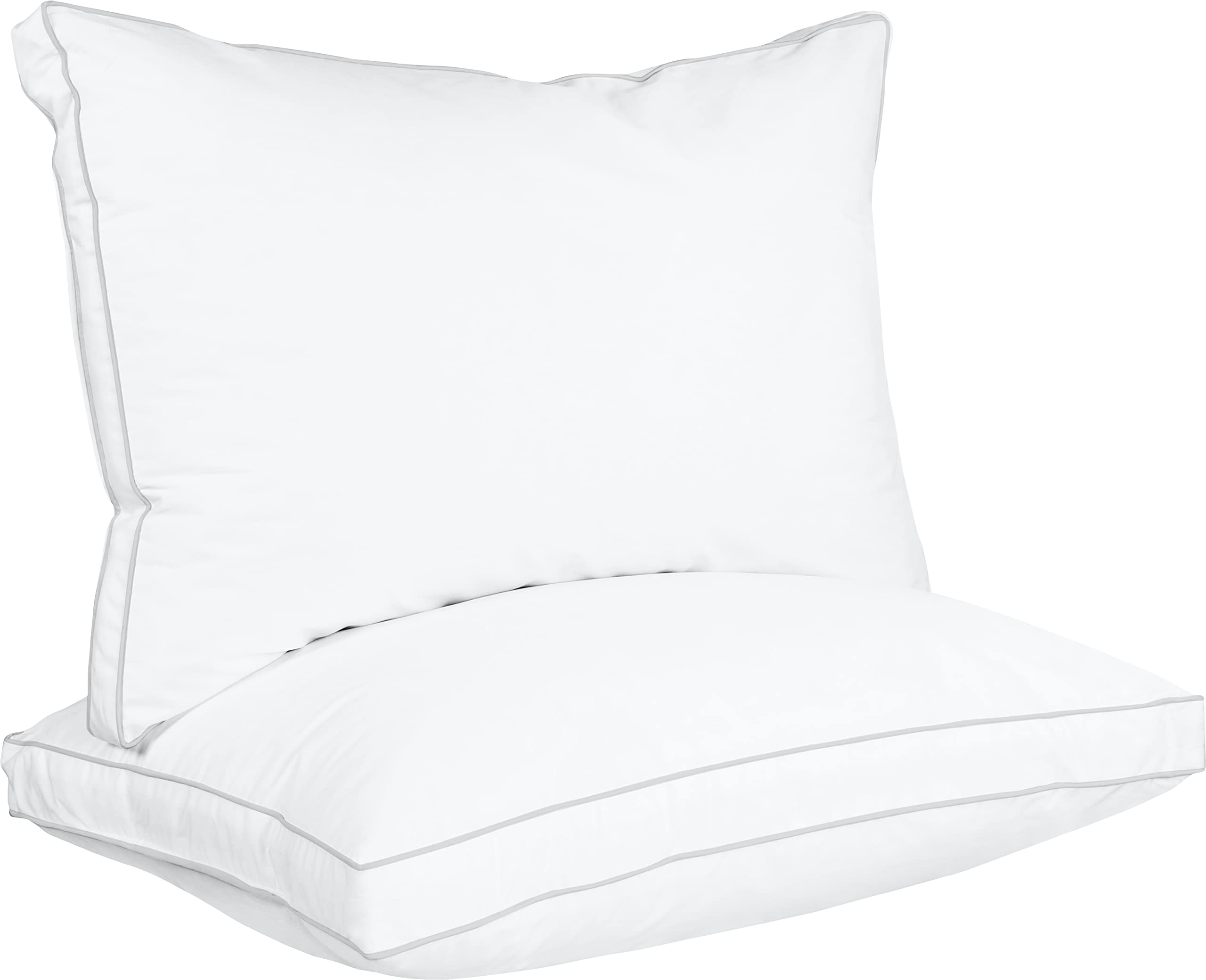 Foto 2 pulgar | Juego De 2 Almohadas De Cama Utopia Bedding, Tamaño Estándar, Color Blanco - Venta Internacional.