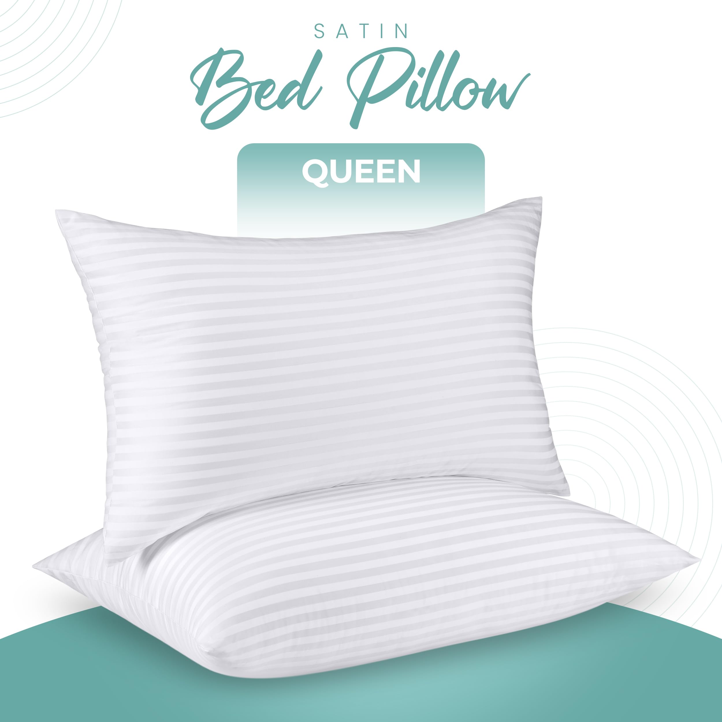 Foto 3 pulgar | Almohadas Bedding 6 piezas Tamaño Queen Hotel Blancas Refrescantes - Venta Internacional