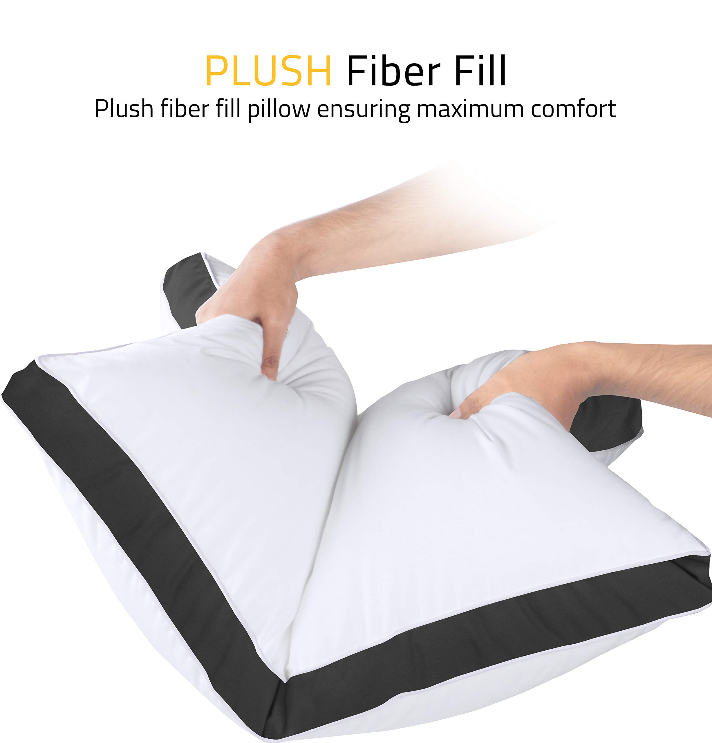 Foto 6 pulgar | Almohadas Queen Size 2 Unidades de Primera Calidad - Venta Internacional