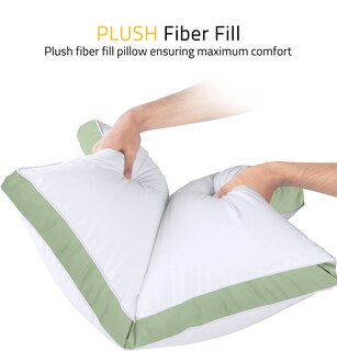 Foto 5 | Almohadas Utopia Bedding Blancas de 2 Piezas-Venta Internacional