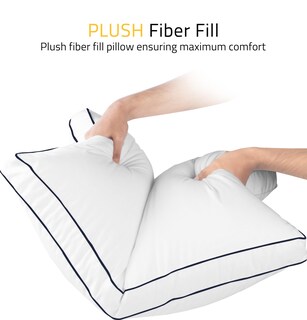 Foto 5 | Almohadas Utopia Bedding Blancas de 2 Piezas-Venta Internacional