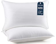 Almohadas King Size Blancas 2 Unidades de Polialgodón - Venta Internacional