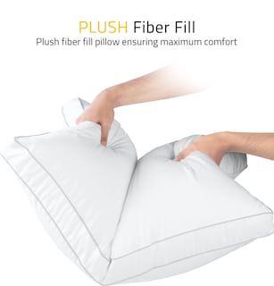 Foto 5 | Almohadas Utopia Bedding Blancas de 2 Piezas-Venta Internacional