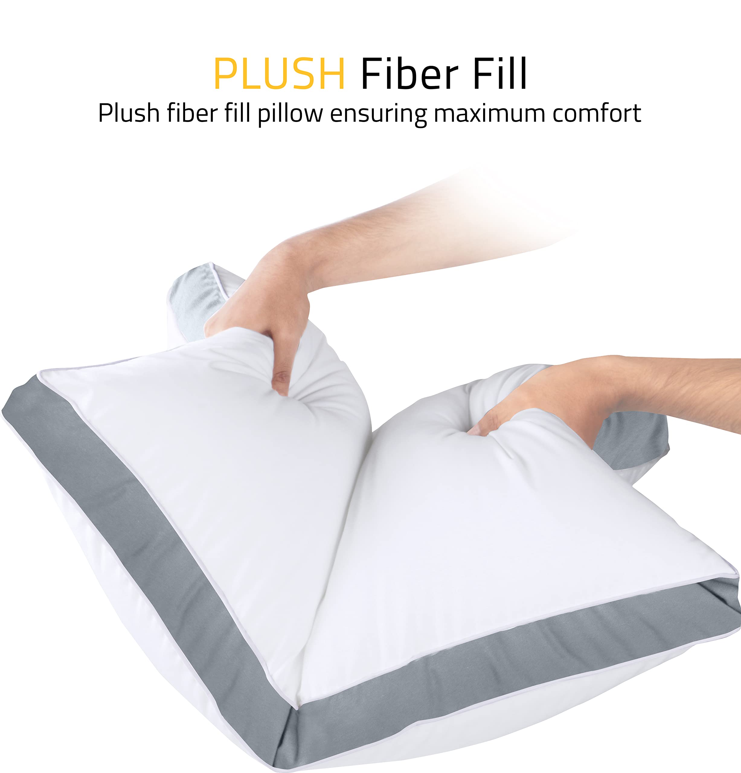 Foto 7 pulgar | Almohadas Utopia Bedding de 6 Piezas-Venta Internacional