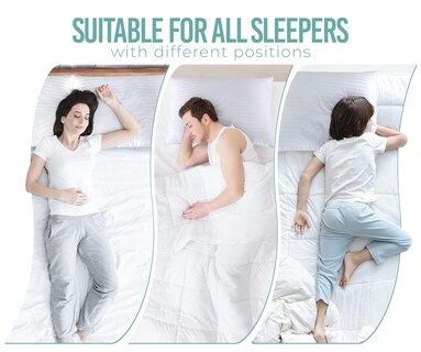 Foto 6 | Almohada Utopia Bedding de 8 Piezas-Venta Internacional