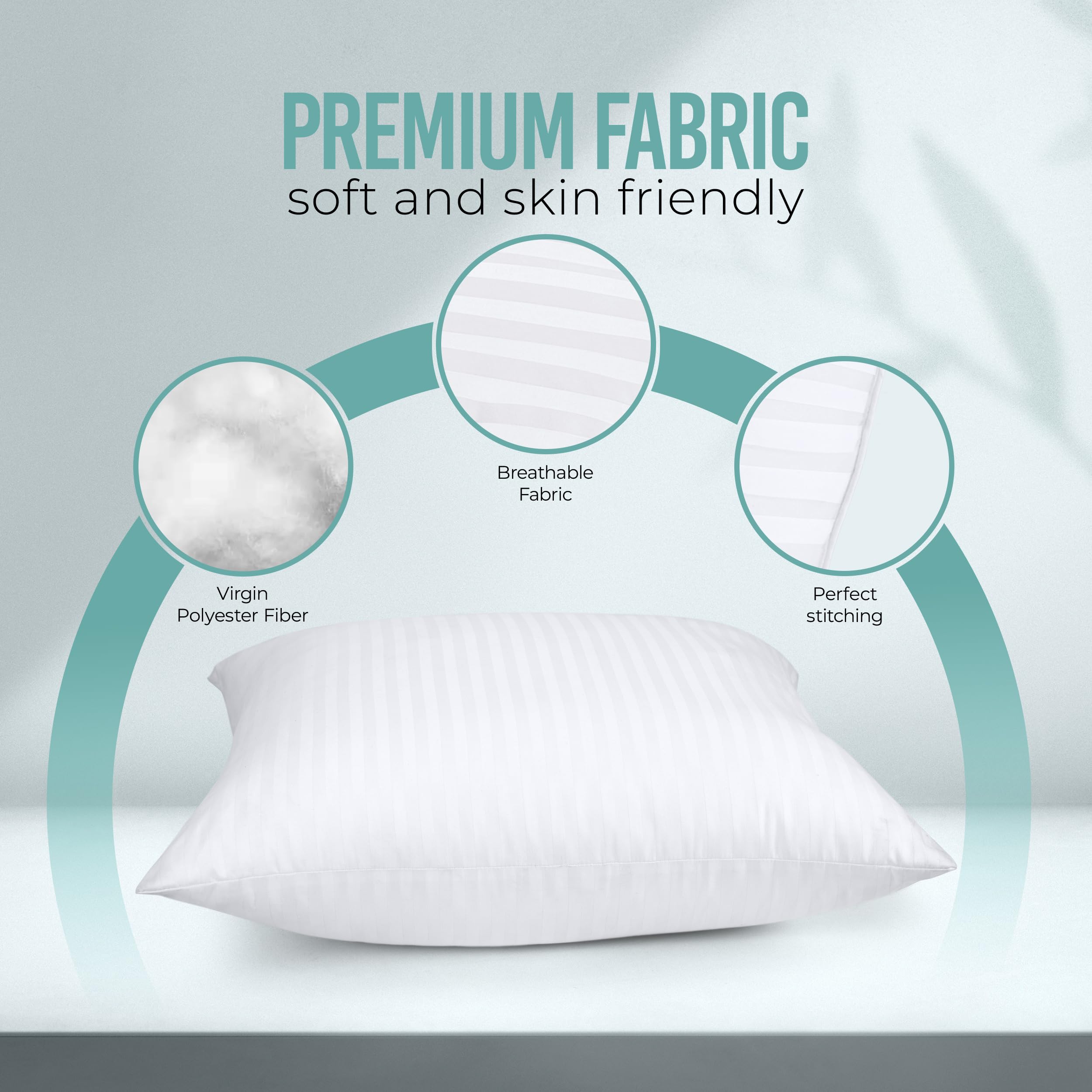 Foto 7 | Almohada Utopia Bedding de 8 Piezas-Venta Internacional