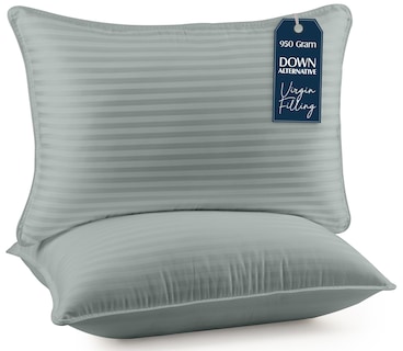 Foto 1 | Almohadas de Cama Pillows Utopia Gris 2 Piezas - Venta Internacional