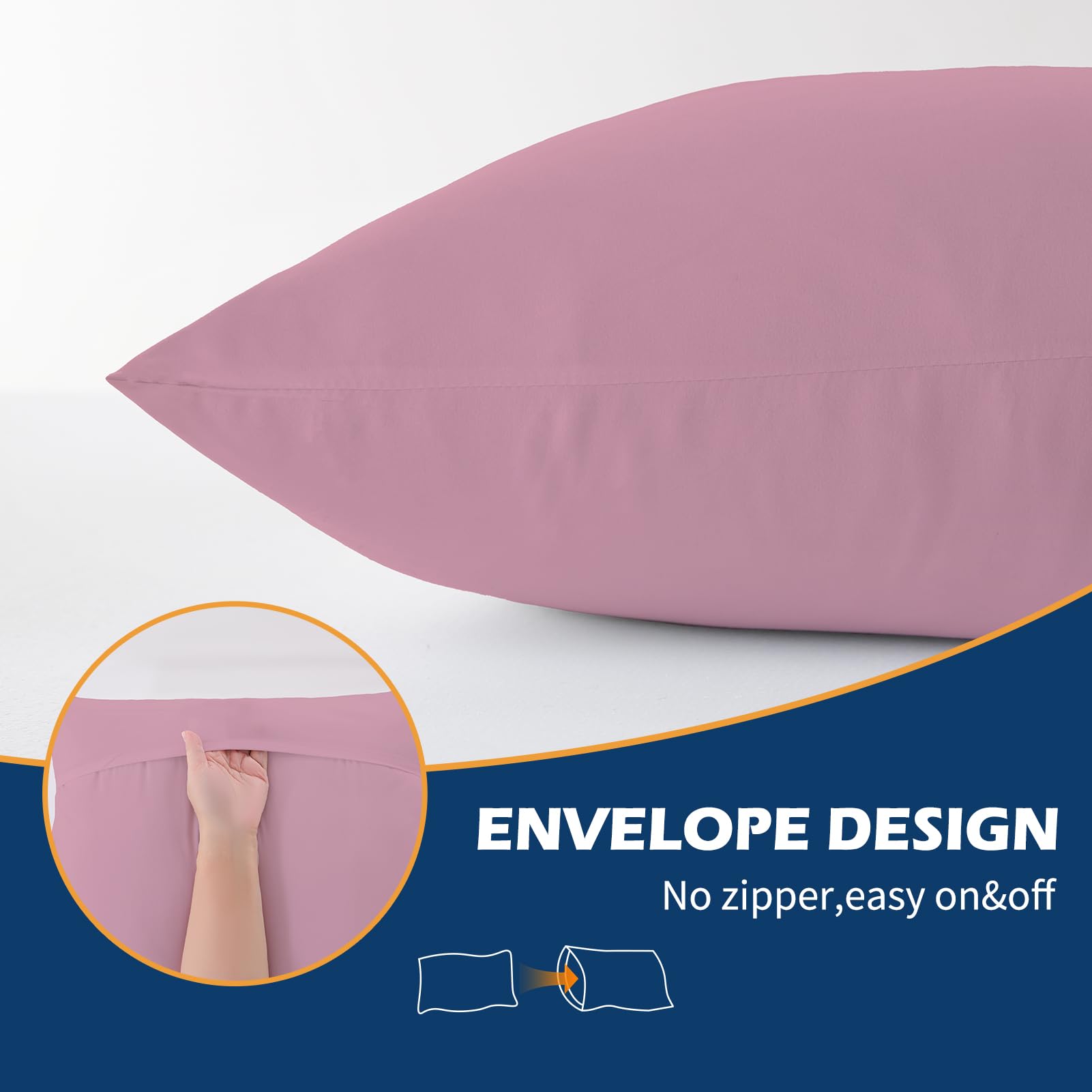 Foto 5 pulgar | Almohada Corporal Downcool Rosa-Venta Internacional