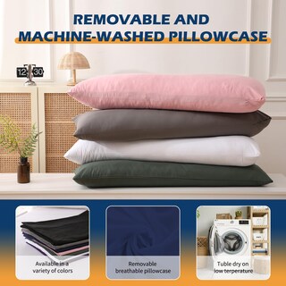 Foto 7 | Almohada Corporal Downcool Azul-Venta Internacional