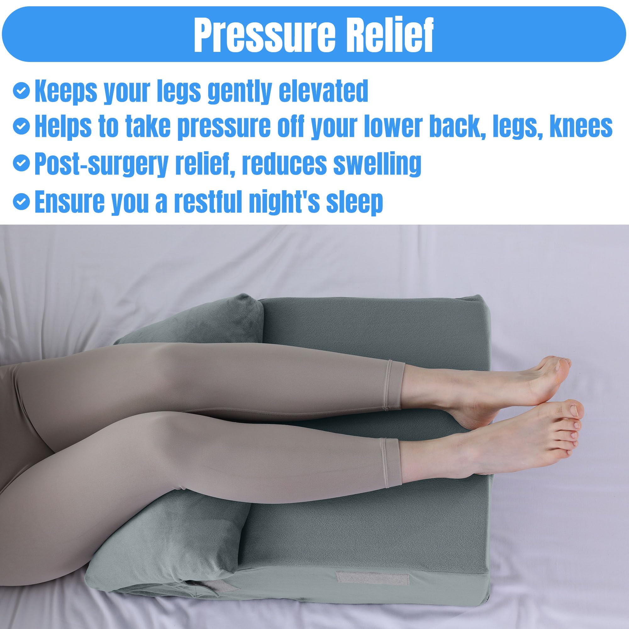 Foto 6 | Almohada Ajustable Para Elevar Las Piernas Hombys Leg Elevation - Venta Internacional.