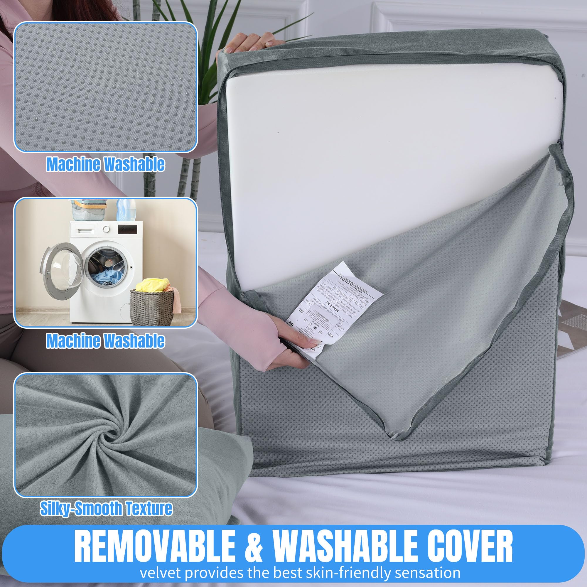 Foto 7 | Almohada Ajustable Para Elevar Las Piernas Hombys Leg Elevation - Venta Internacional.