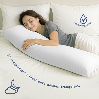 Foto 4 | Almohada Corporal Tesso Home Transpirable Color Blanco