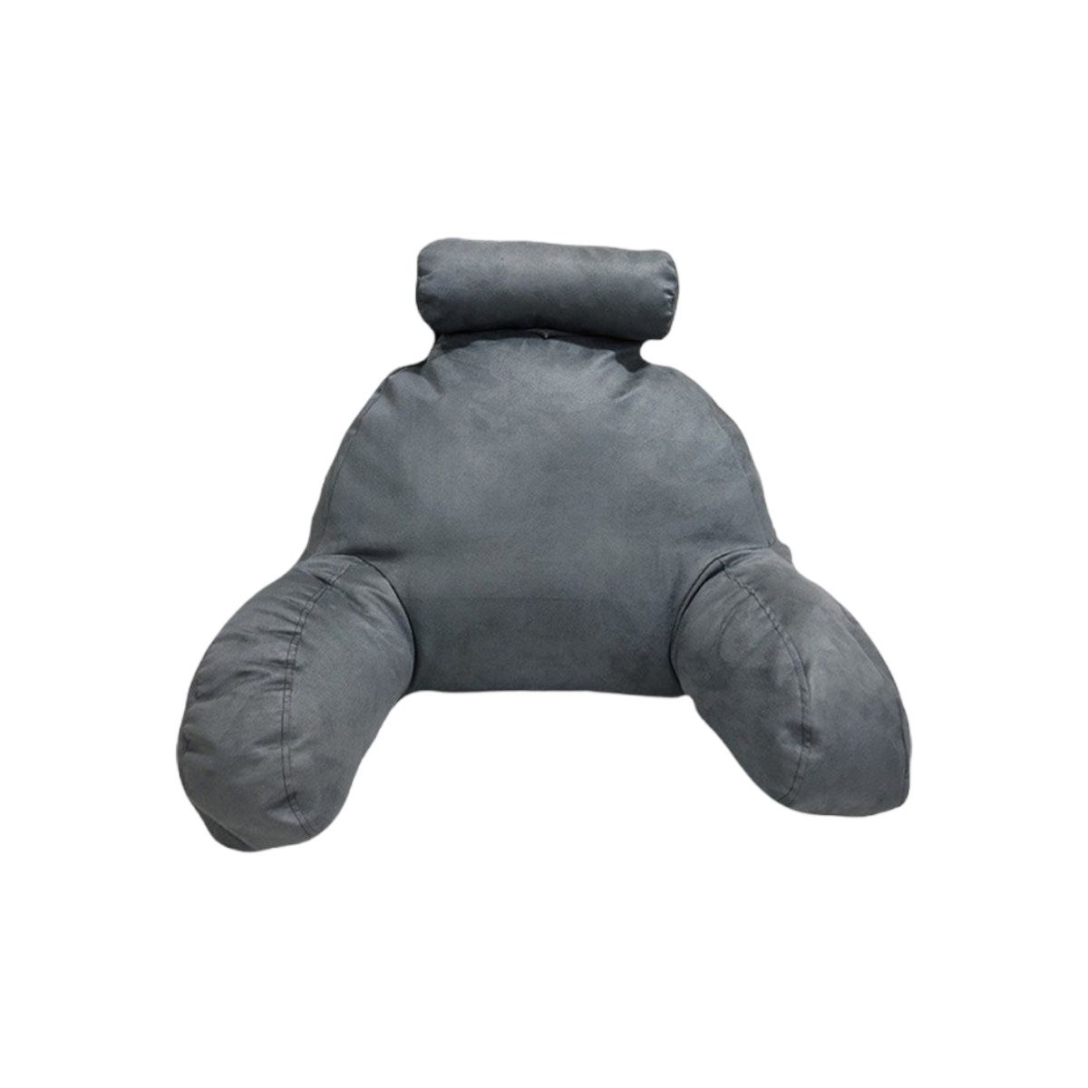 Foto 2 pulgar | Almohada Lumbar Suave Y Confortable Lunics Color Gris Mediana