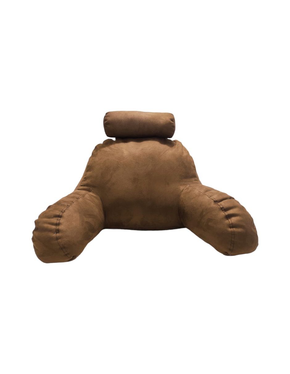 Almohada Lumbar Suave y Confortable Lunics Color Chocolate Mediana $1,199