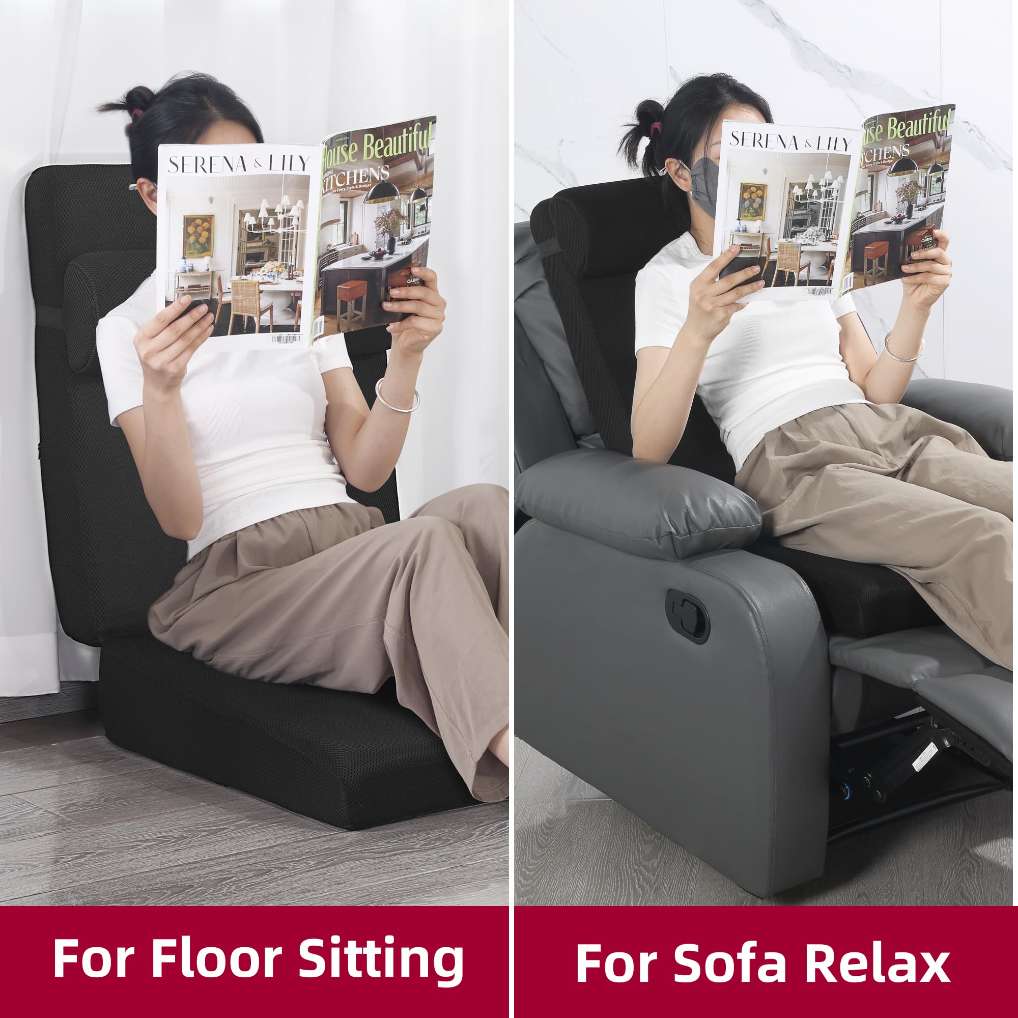 Foto 4 pulgar | Cojines para Sillones Reclinables Hombys con Soporte Lumbar - Venta Internacional