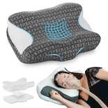 Almohada Cpap Elviros, Espuma Viscoelástica Para El Cuello Cervical - Venta Internacional.